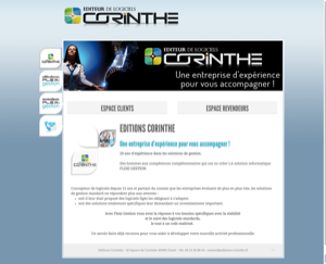 Editions Corinthe Editeur de logiciels de gestion commerciale
